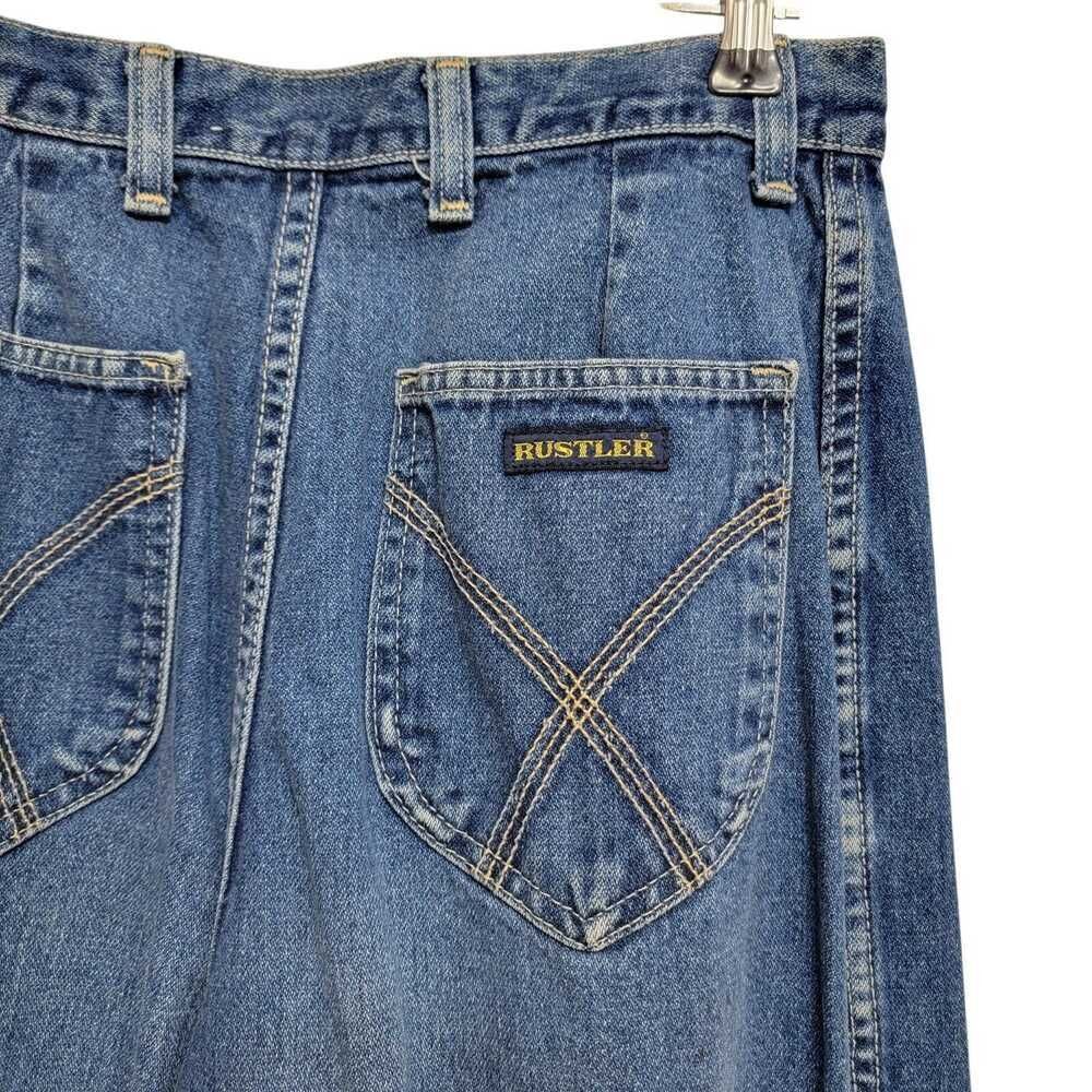 Rustler Vintage 70s High Rise Jeans Size 10 Misses Fits 26 Denim